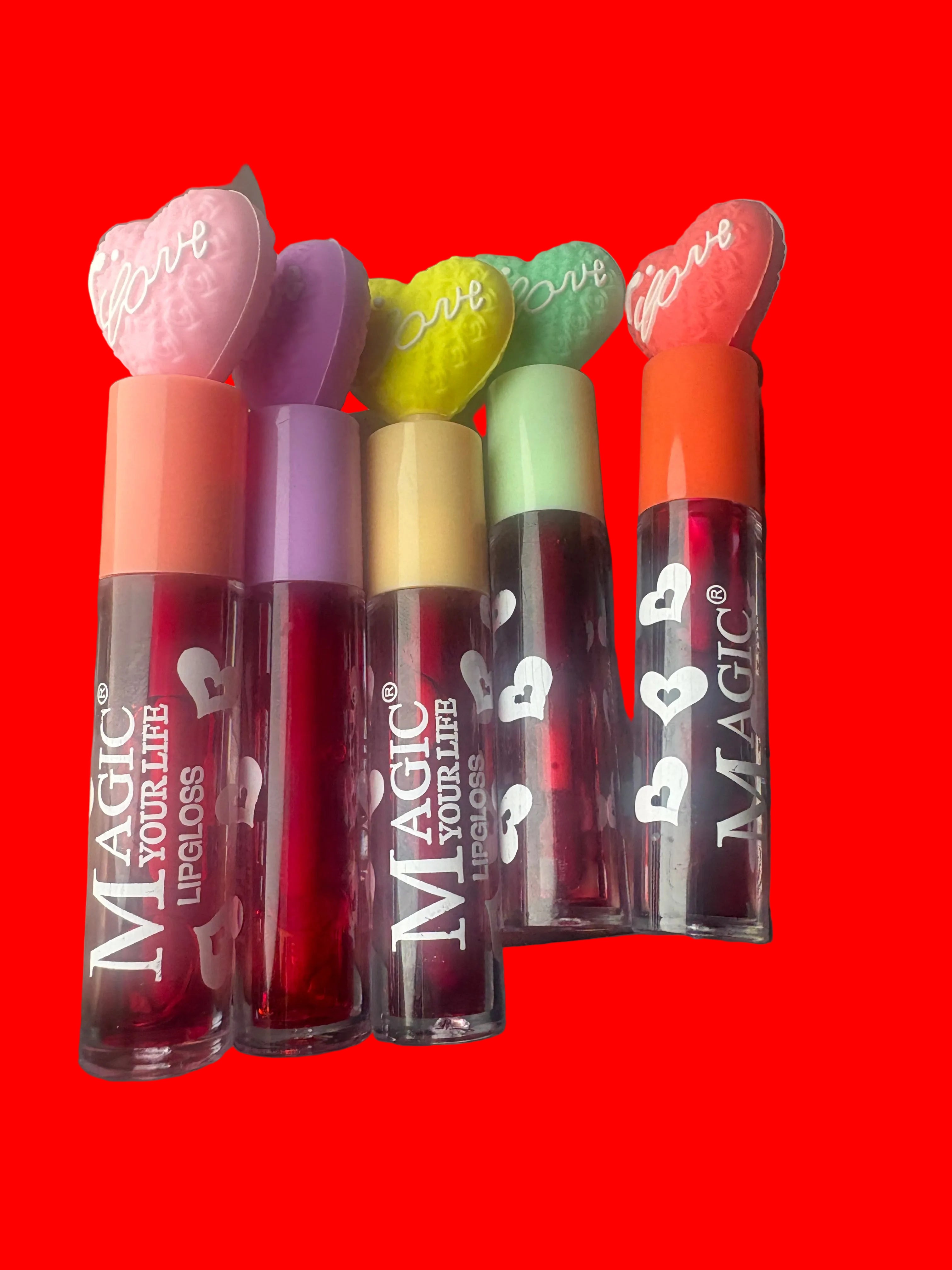 Lipgloss red