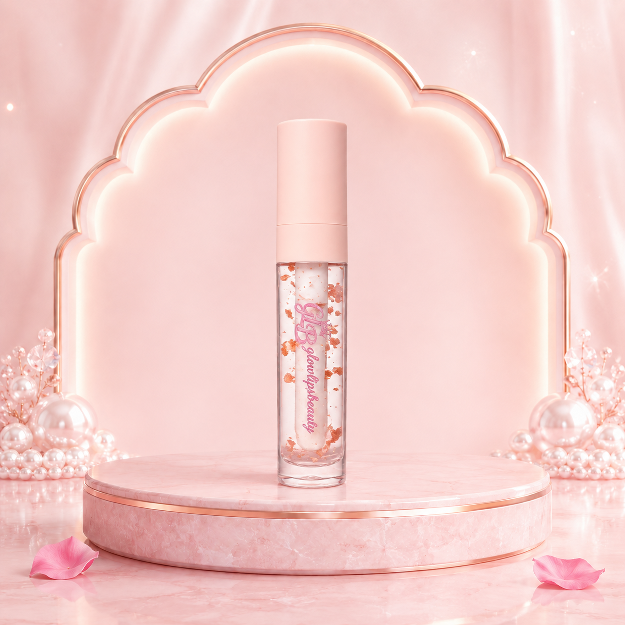 Glow Lips Beauty Flower-Infused Lip Oil