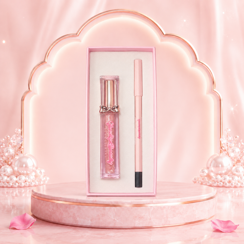 Glow Lips Beauty Bow Gloss & Liner Set