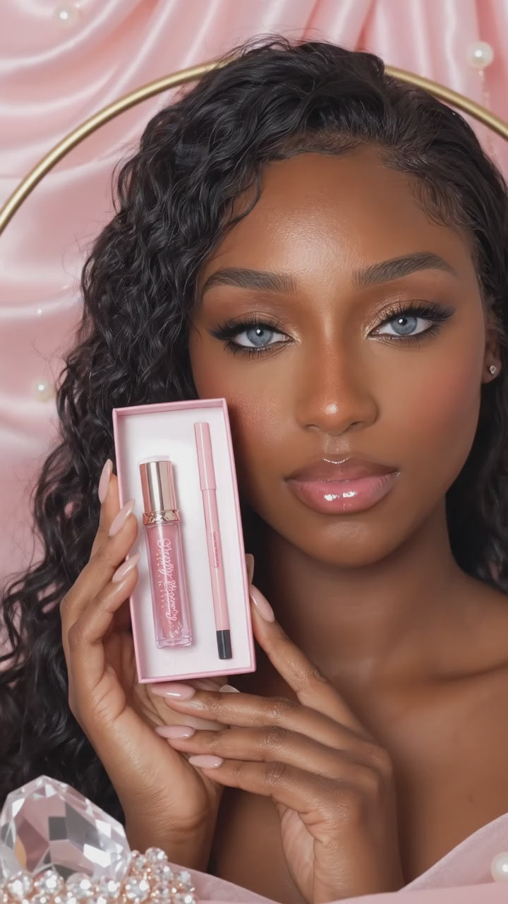Glow Lips Beauty Bow Gloss & Liner Set